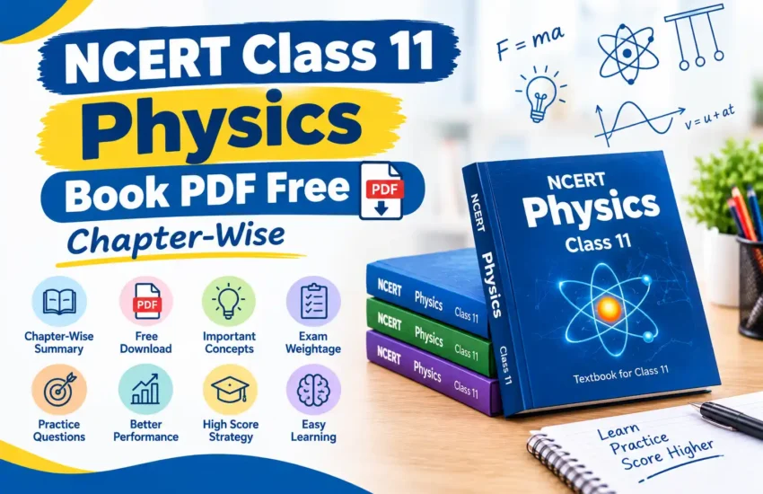 NCERT Class 11 Physics Book PDF Free